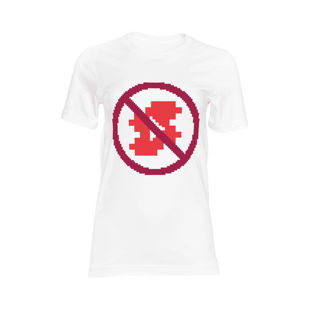 Camiseta NoShorts Branca